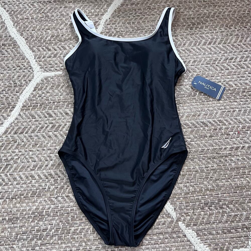 Nautica one piece swimsuit sz M